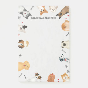 Dog Frame Post-it Klebezettel