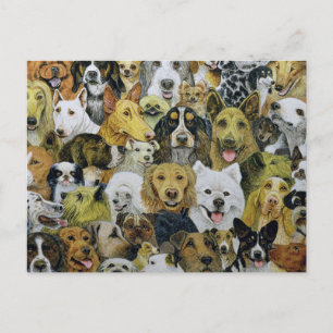 Dog Friends Postkarte