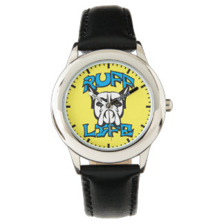 Dog Funny Novelty Pun - Ruff Life Armbanduhr