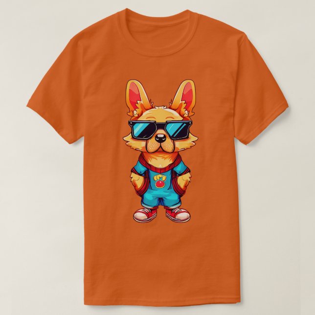 Dog Gamer T-Shirt (Design vorne)
