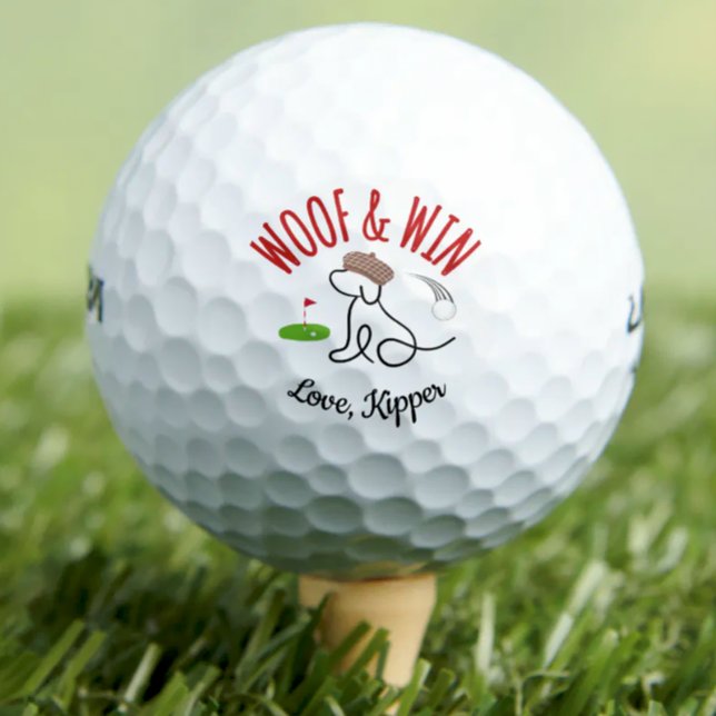 Dog Golf Ball Custom Dog Liebhaber Golf Geschenk F (Von Creator hochgeladen)