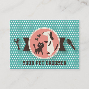 Dog Groomer Business Card - Personalizable Visitenkarte