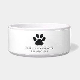 Dog Groomer Business Water and Food Pet Bowl Napf