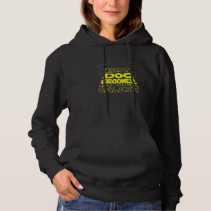 Dog Groomer Cool Galaxy Job Hoodie