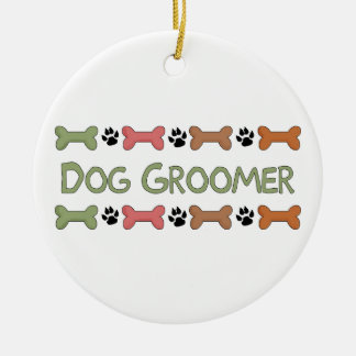Dog Groomer Geschenke Keramikornament