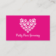 Dog Groomer Paw Print