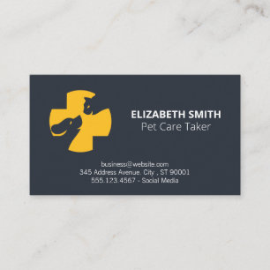 Dog Groomer   Trainer   Tierheim Visitenkarte