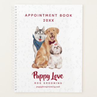Dog Groomer Walker Sitter Termin Buchplaner Planer