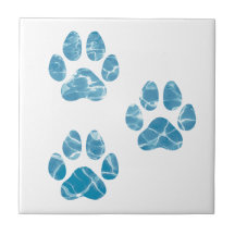 Dog Groomer Wash Pads Prints Aquarellwasser