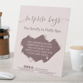 Dog Grooming Business Sign Dog Groomer Signs Sockelschild