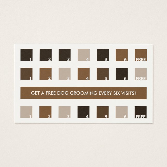 DOG GROOMING Kundenzufriedenheit (Mod-Quadrate) (Vorderseite)