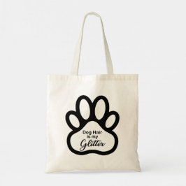 Dog Hair Glitzer Paw Tasche