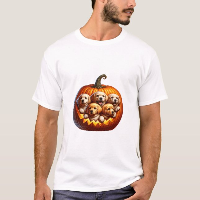 Dog Halloween T-Shirt (Vorderseite)