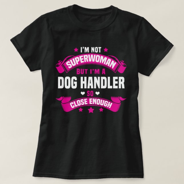 Dog Handler T-Shirt (Design vorne)