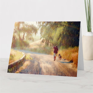 DOG HEAVEN Jumbo Grußkarte Karte