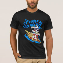 Dog i 'd'rather ich surfing