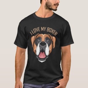 Dog   I Love My Boxer T-Shirt
