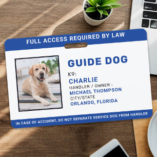 Dog-ID des personalisierten Fotos Ausweis