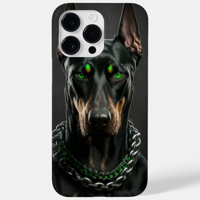 Dog Iphone Case - Dobermann (Rückseite)