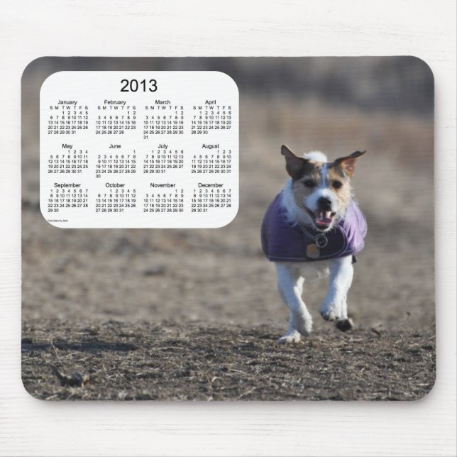 Dog-Kalender 2013 Mousepad (Vorne)