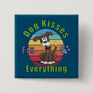 Dog Kisses Fix Alles Button