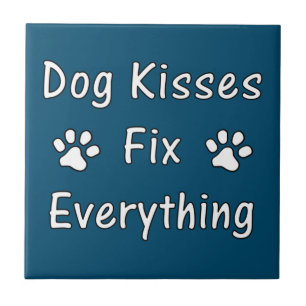 Dog Kisses Fix Alles Fliese
