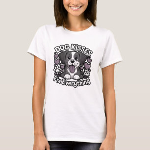 Dog Kisses Fix Alles T-Shirt