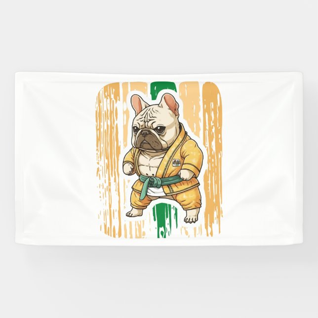 Dog Knows Karate Banner (Horizontal)