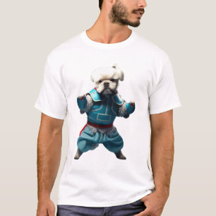 Dog Knows Karate transformiert T-Shirt