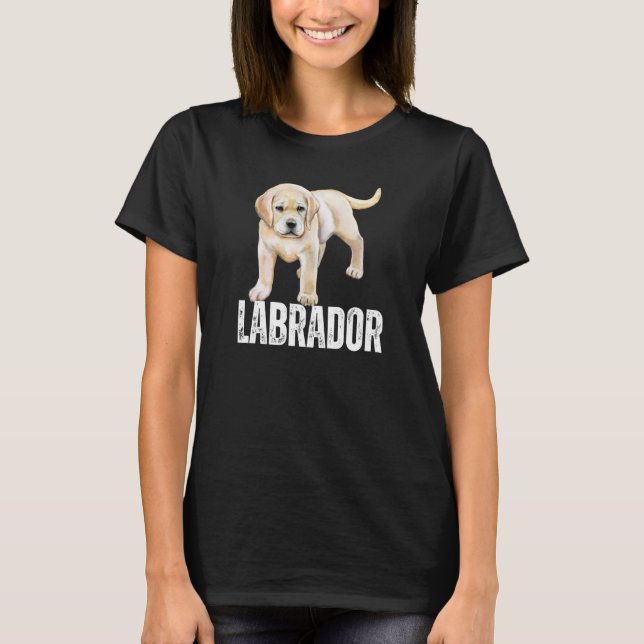 Dog Labrador Retriever For Women's Lab Dog Men's   T-Shirt (Vorderseite)