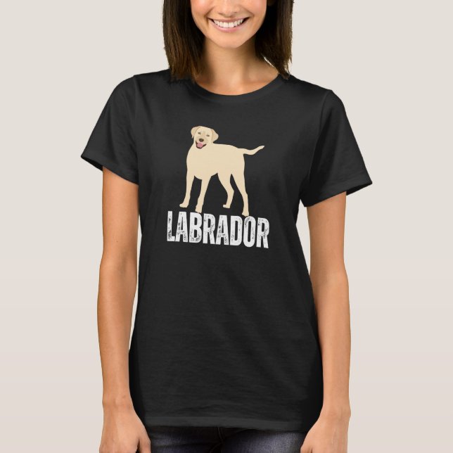 Dog Labrador Retriever For Women's Lab Dog Men's   T-Shirt (Vorderseite)