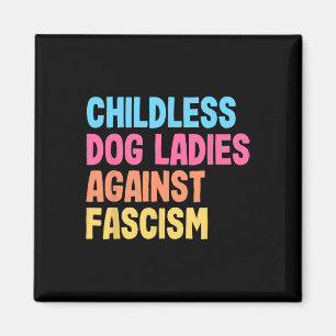 Dog Ladys Against Faschism Kamala Harris Magnet