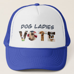 Dog Ladys Vote Hat Truckerkappe