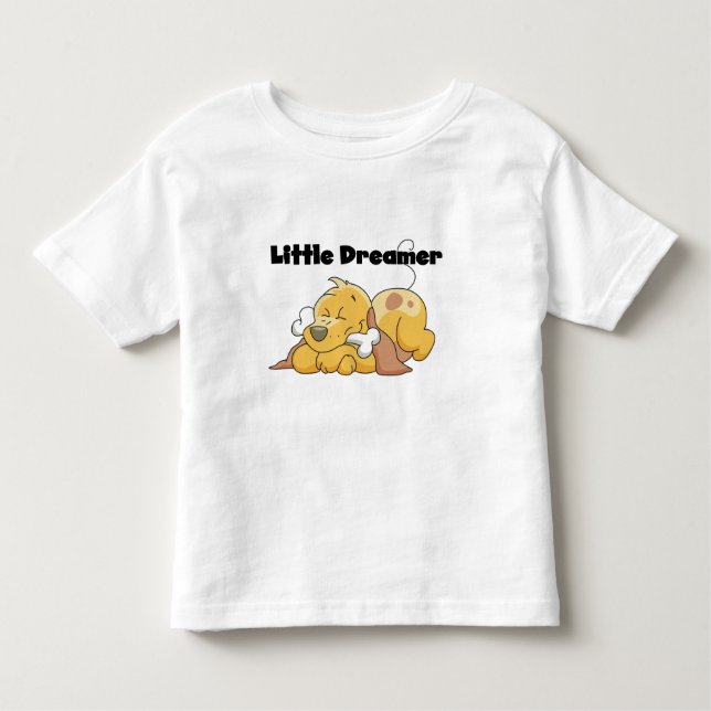 Dog Little Dreamer T - Shirt und Geschenke (Vorderseite)
