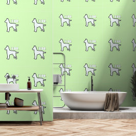 DOG-Logo Lt Green Tapete