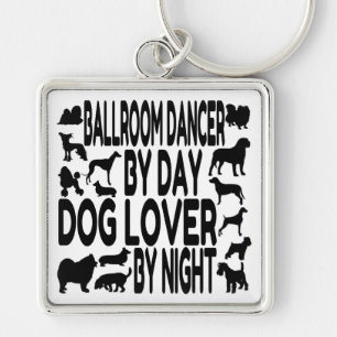 Dog Lover Ballroom Dancer Schlüsselanhänger