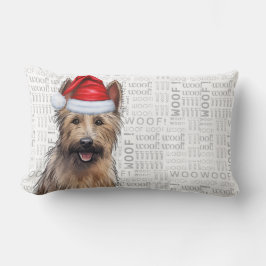 Dog Lover Christmas Berger Picard Holiday Lendenkissen