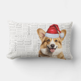 Dog Lover Christmas Pembroke Welsh Corgi Holiday Lendenkissen