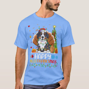 Dog Lover Funny Happy Bernese Mountain Dog HalloTh T-Shirt