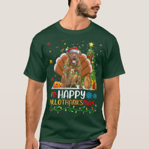 Dog Lover Funny Happy Dogue De Bordeau Dog Hallo T T-Shirt