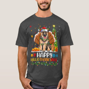 Dog Lover Funny Happy German Shepherd Dog HelloTha T-Shirt