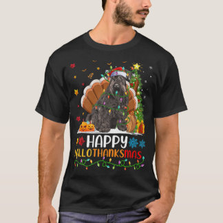 Dog Lover Funny Happy Miniatur Schnauzer Dog Hell T-Shirt