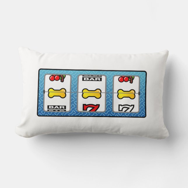 Dog Lover - Jackpot Gewinner Throw Kissen (Vorderseite)