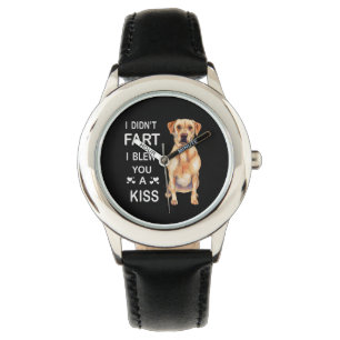 Dog Lover Labrador ich habe nicht Furz, dass ich d Armbanduhr
