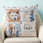 Dog Lover Maßgeschneiderte 3-Foto Paw Print Kissen<br><div class="desc">Wahre Liebe hat vier Paws! Feiern Sie Ihren besten Freund mit einem individuellen Hund Foto Collage Kissen und halten Sie Sake. Überraschen Sie Ihren Lieblingshunde, ob Geburtstag, Muttertag, Valentinstag oder Weihnachten mit diesem niedlichen Liebe Foto Hundenkissen. Diese wahre Liebe mit Pfotenprint-Hundenkissen ist das ideale Geschenk für sich selbst, Familie oder...</div>