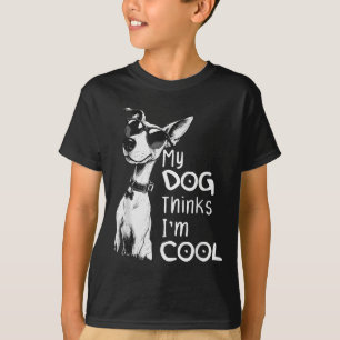 Dog Lover my Dog denkt, ich sei Cool, lustig, Welp T-Shirt