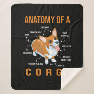 Dog Lover Niedlich Corgi Sherpadecke