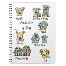 Dog Lover Notebook 6,50" x 8,75"