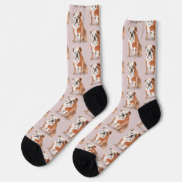 Dog Lover Pattern Fun Socken