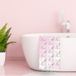 Dog Lover Poodle Monogramm Badhandtuch Set